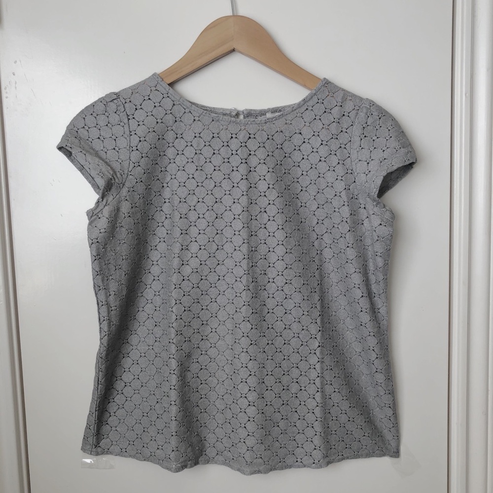 Ann Taylor LOFT XS petite lace Blouse
